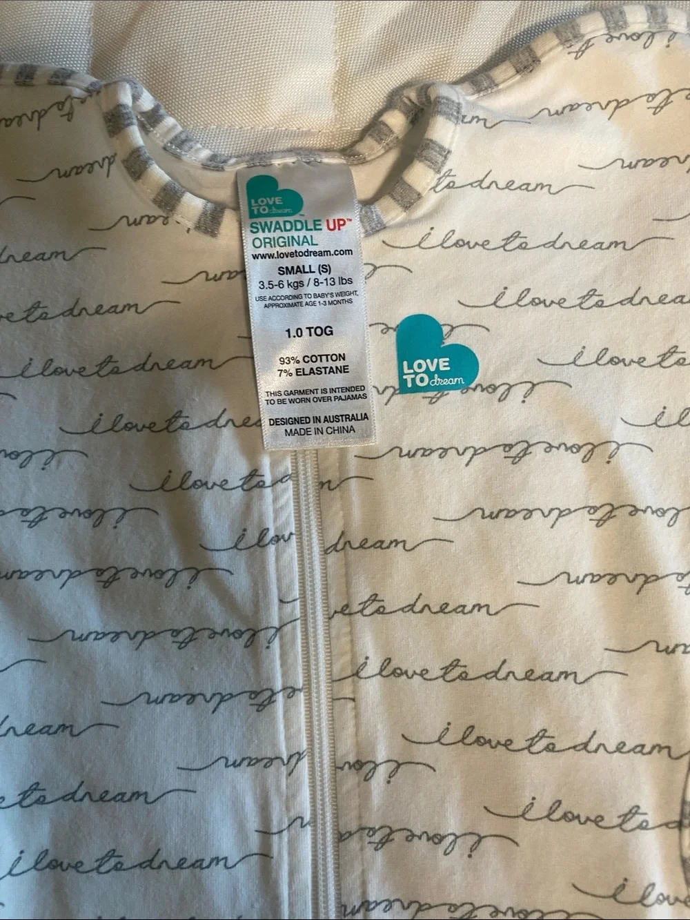Love to dream lightweight swaddle